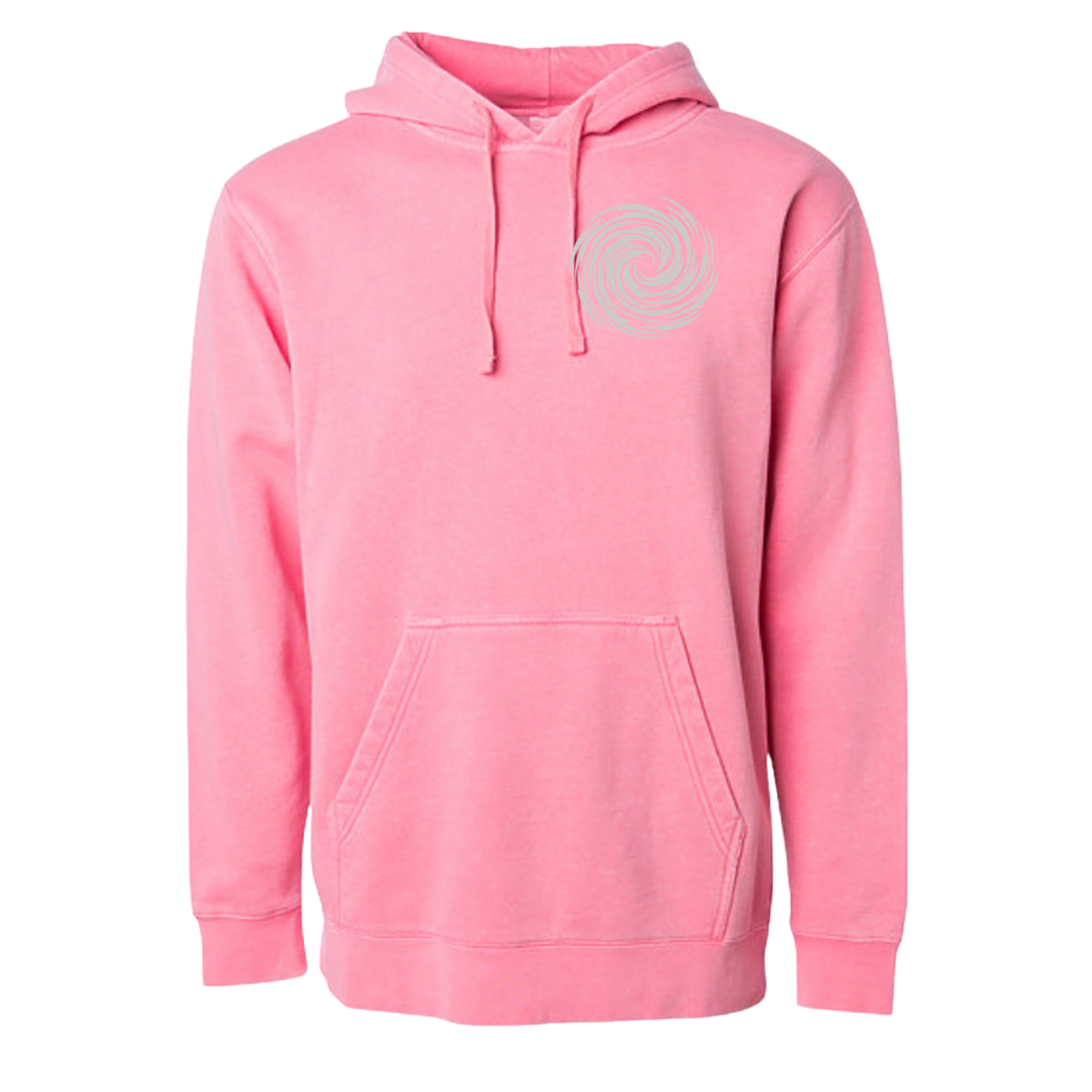 White Out Tequila French Terry Hoodie - Pink Blush Agave