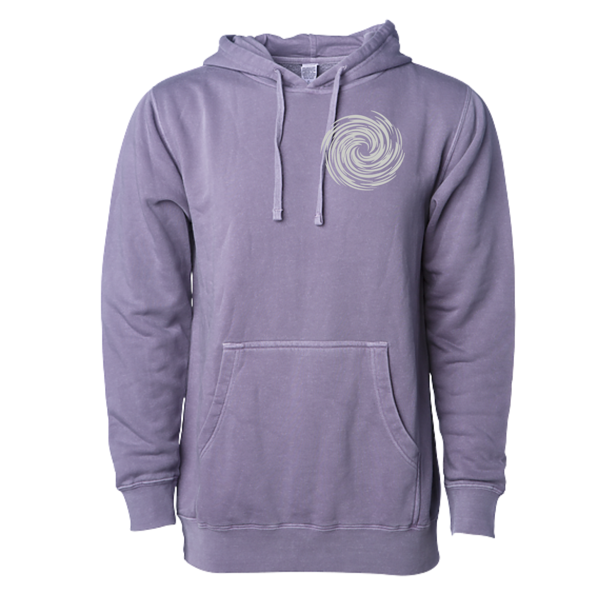 White Out Tequila French Terry Hoodie - Lavender Spirit Bloom