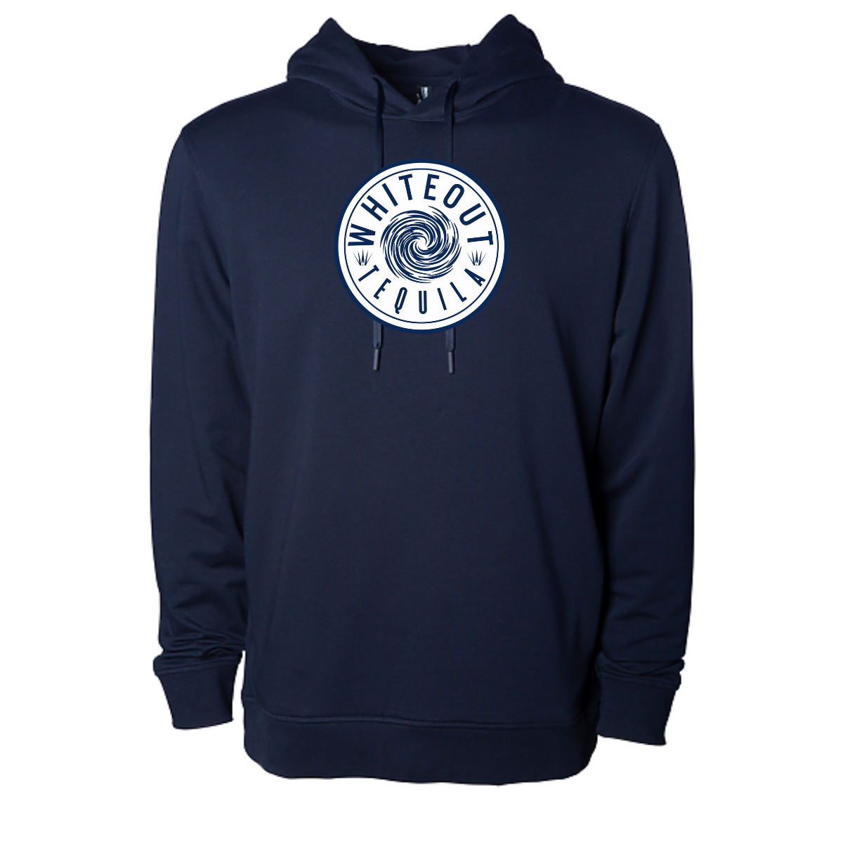 White Out Tequila Performance Hoodie - True Blue Spirit